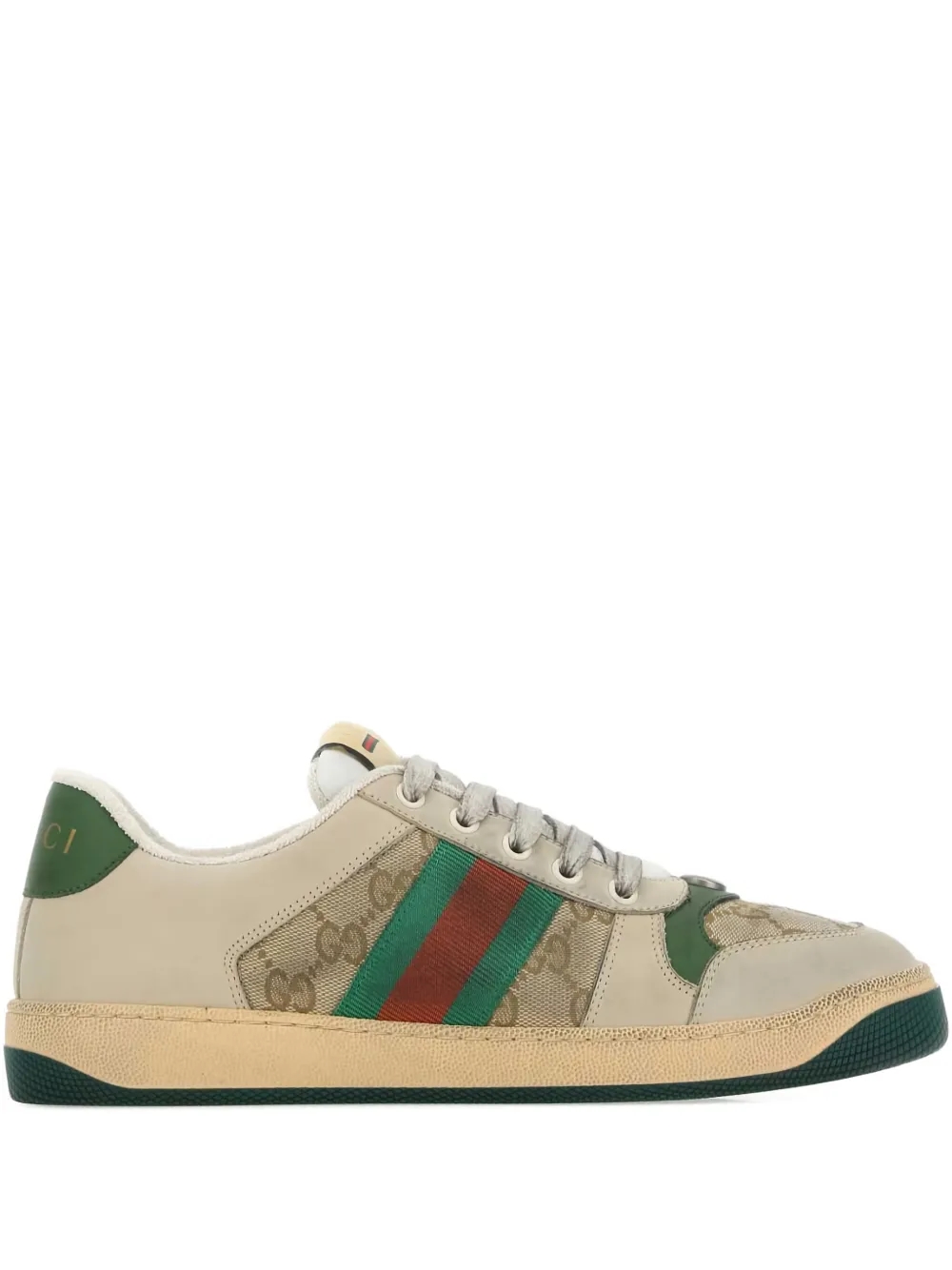 Gucci Screener logo-embellished low-top sneakers - front angle